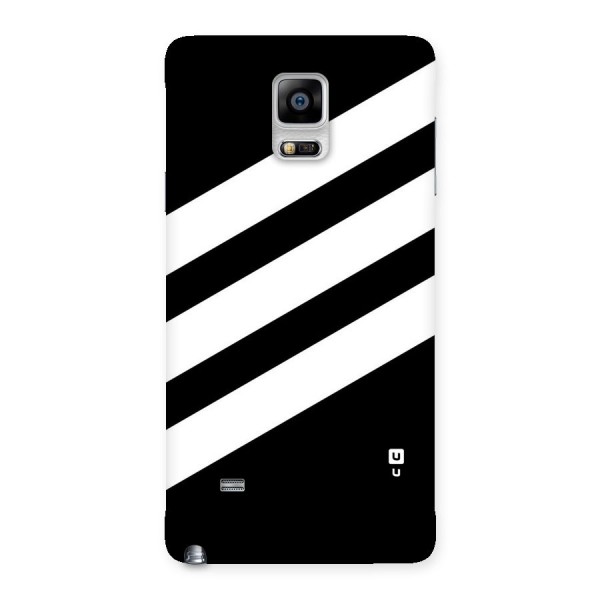 Diagonal Classic Stripes Back Case for Galaxy Note 4