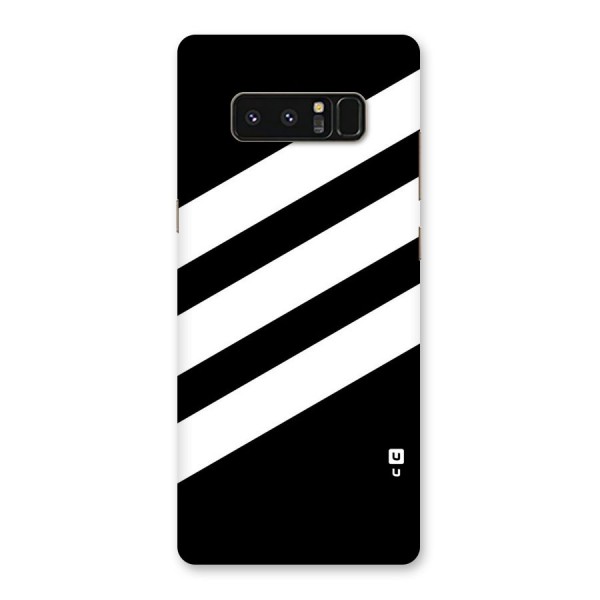 Diagonal Classic Stripes Back Case for Galaxy Note 8