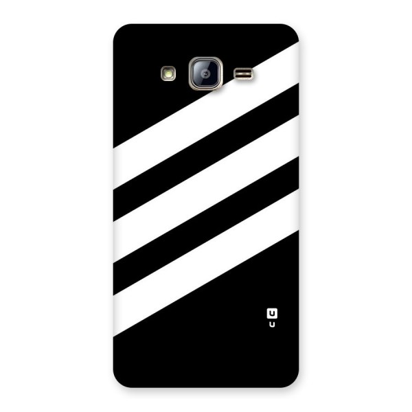Diagonal Classic Stripes Back Case for Galaxy On5
