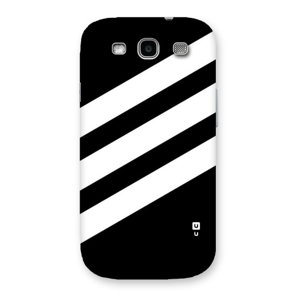 Diagonal Classic Stripes Back Case for Galaxy S3
