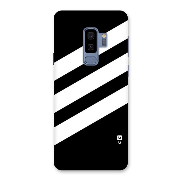 Diagonal Classic Stripes Back Case for Galaxy S9 Plus