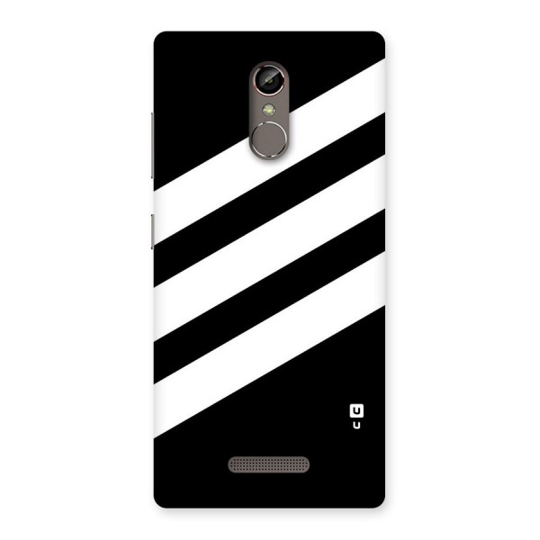 Diagonal Classic Stripes Back Case for Gionee S6s