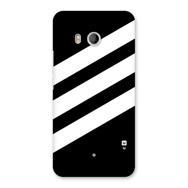 Diagonal Classic Stripes Back Case for HTC U11