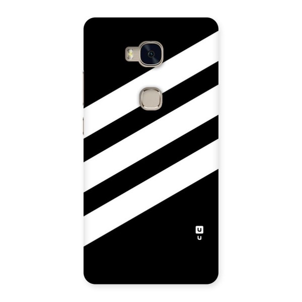 Diagonal Classic Stripes Back Case for Huawei Honor 5X