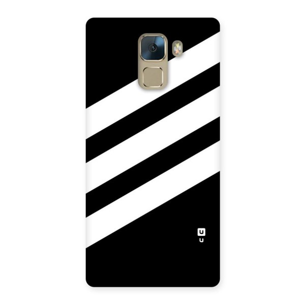 Diagonal Classic Stripes Back Case for Huawei Honor 7