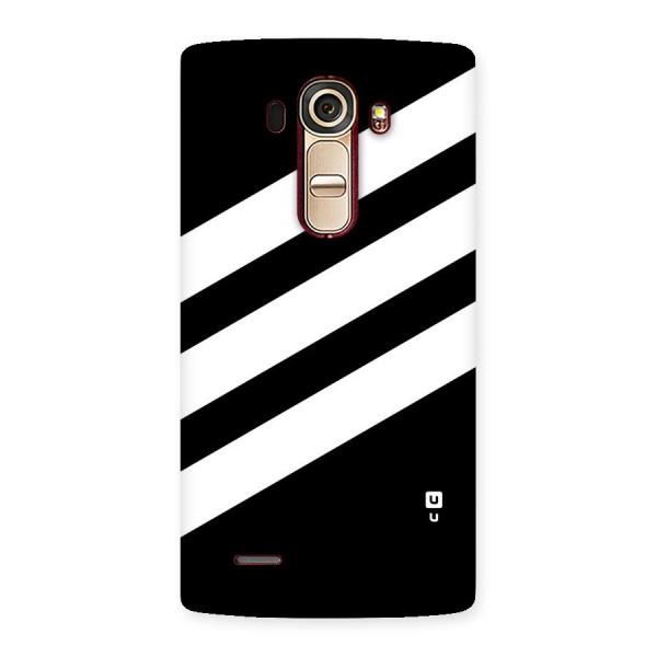 Diagonal Classic Stripes Back Case for LG G4