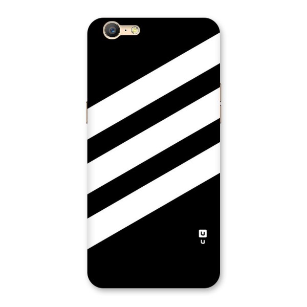 Diagonal Classic Stripes Back Case for Oppo A57