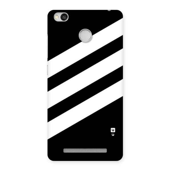 Diagonal Classic Stripes Back Case for Redmi 3S Prime