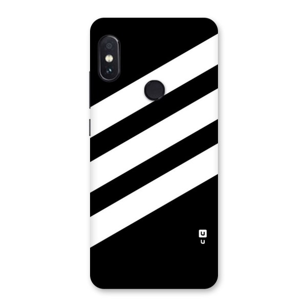 Diagonal Classic Stripes Back Case for Redmi Note 5 Pro