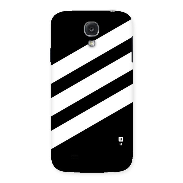 Diagonal Classic Stripes Back Case for Samsung Galaxy S4