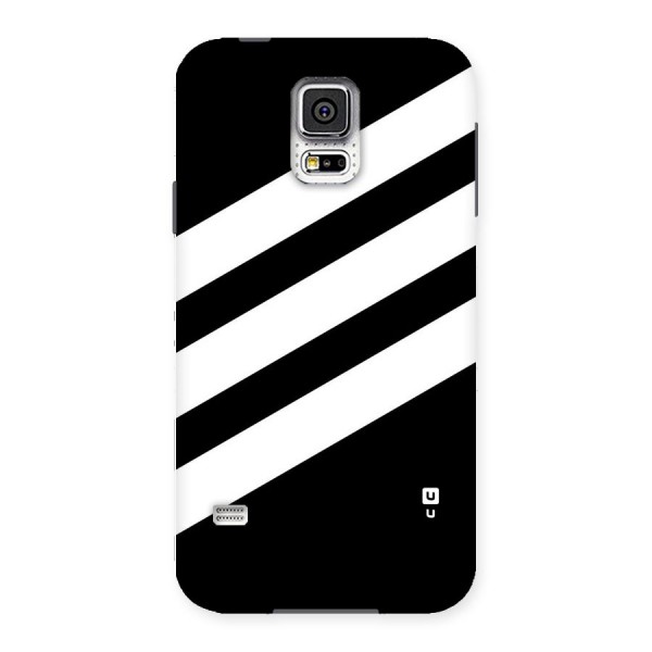 Diagonal Classic Stripes Back Case for Samsung Galaxy S5