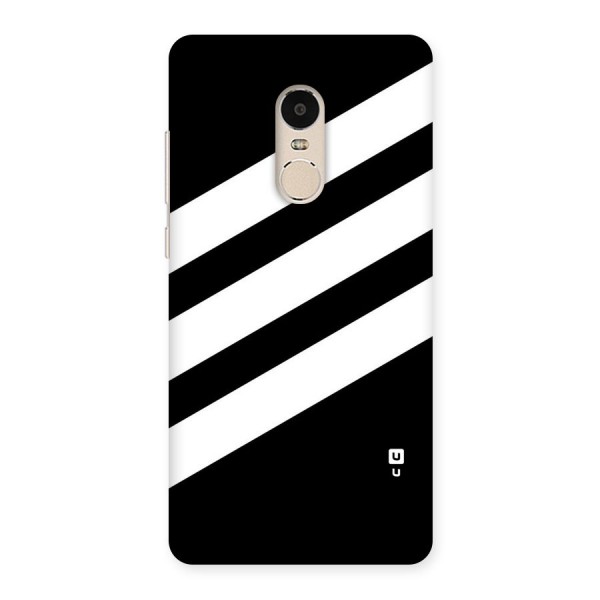 Diagonal Classic Stripes Back Case for Xiaomi Redmi Note 4