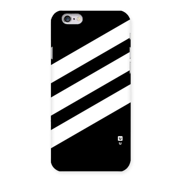 Diagonal Classic Stripes Back Case for iPhone 6 6S