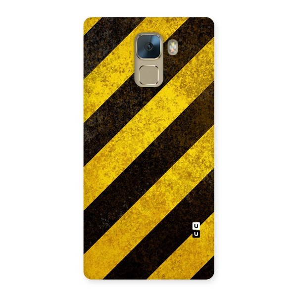 Diagonal Road Pattern Back Case for Huawei Honor 7