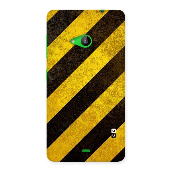 Diagonal Road Pattern Back Case for Lumia 535