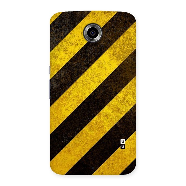 Diagonal Road Pattern Back Case for Nexsus 6