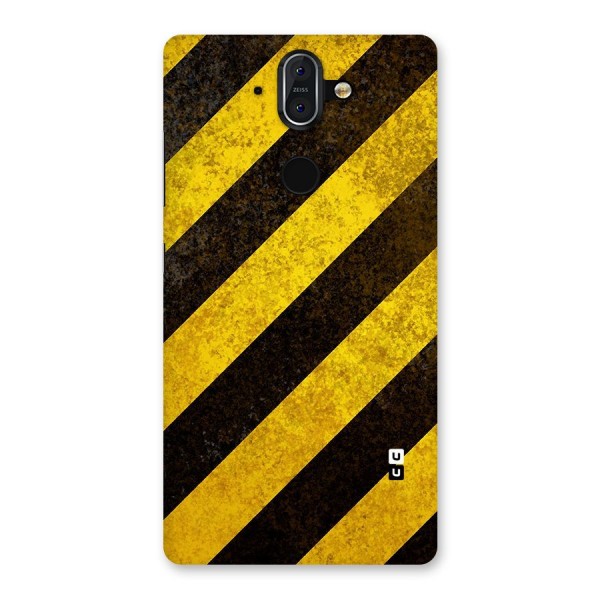Diagonal Road Pattern Back Case for Nokia 8 Sirocco