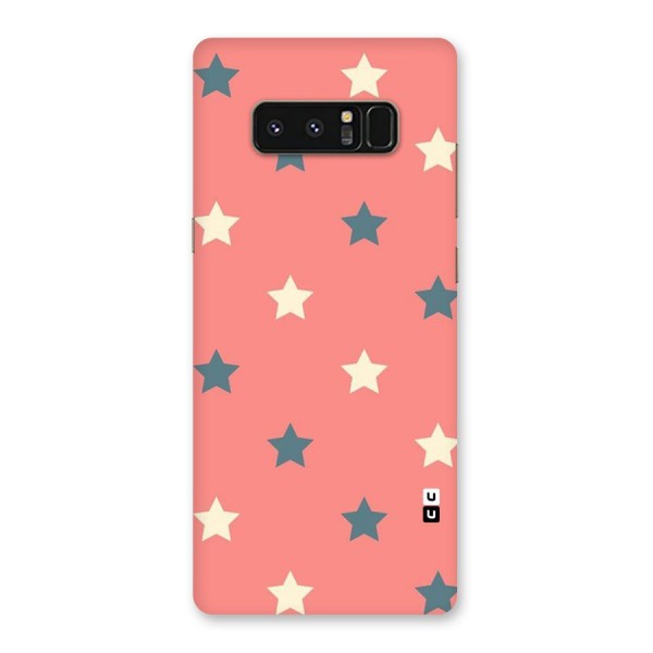 Diagonal Stars Back Case for Galaxy Note 8