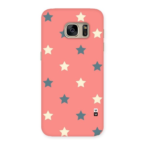 Diagonal Stars Back Case for Galaxy S7