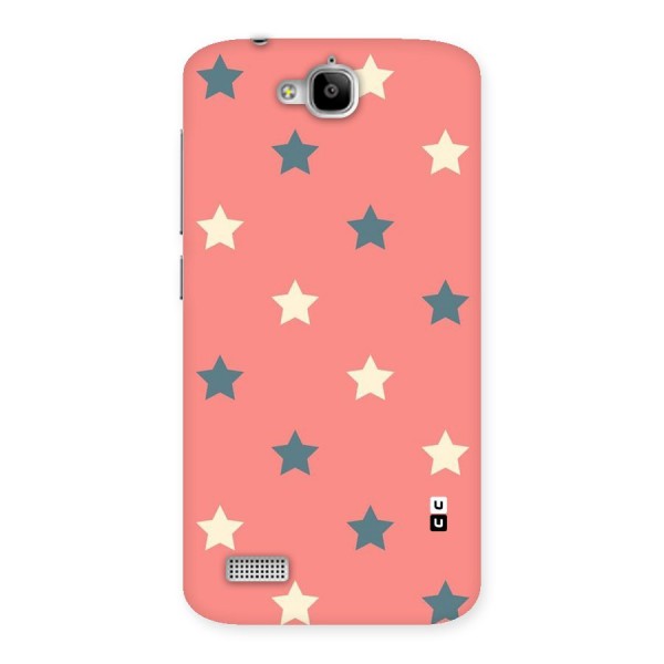 Diagonal Stars Back Case for Honor Holly