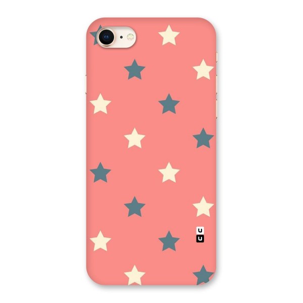 Diagonal Stars Back Case for iPhone 8