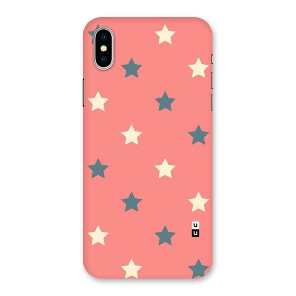 Diagonal Stars Back Case for iPhone XS