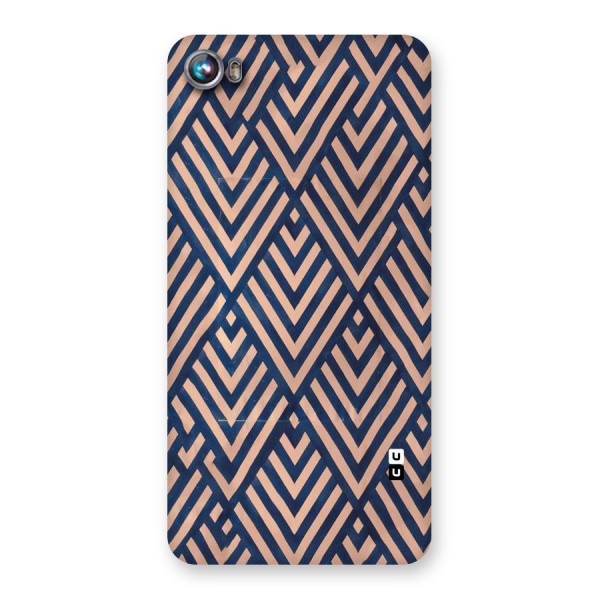 Diamond Blues Back Case for Micromax Canvas Fire 4 A107