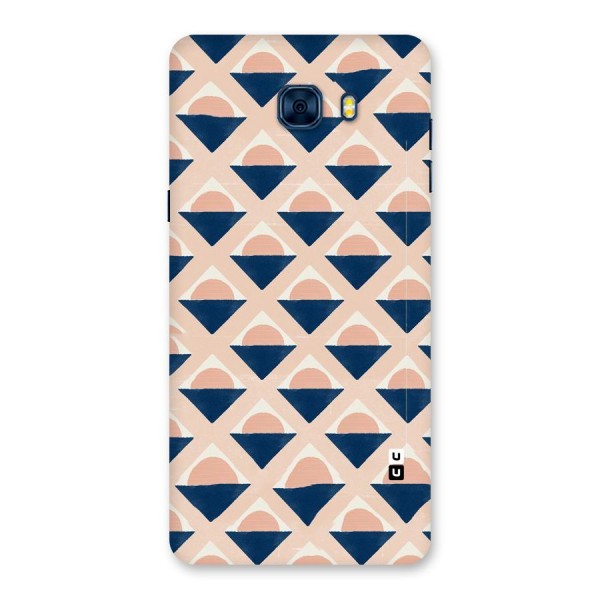 Diamond Circle Pattern Back Case for Galaxy C7 Pro