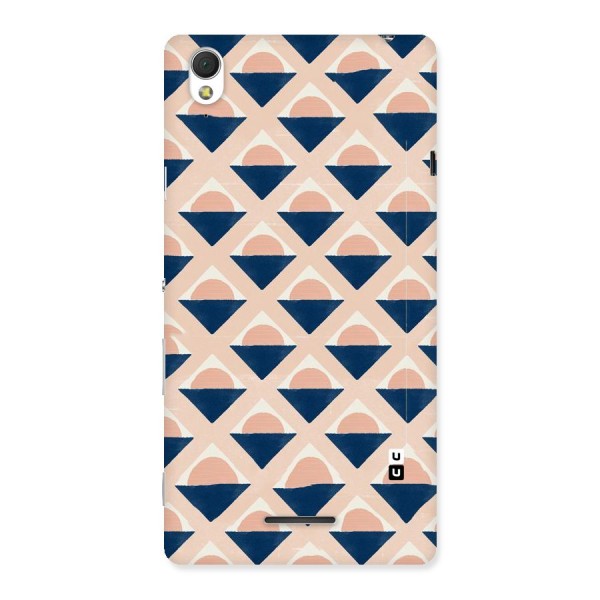 Diamond Circle Pattern Back Case for Sony Xperia T3