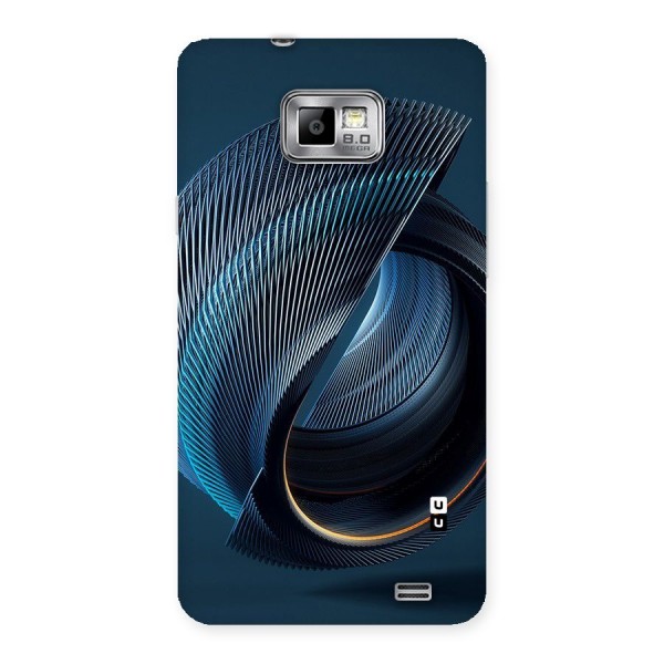 Digital Circle Pattern Back Case for Galaxy S2