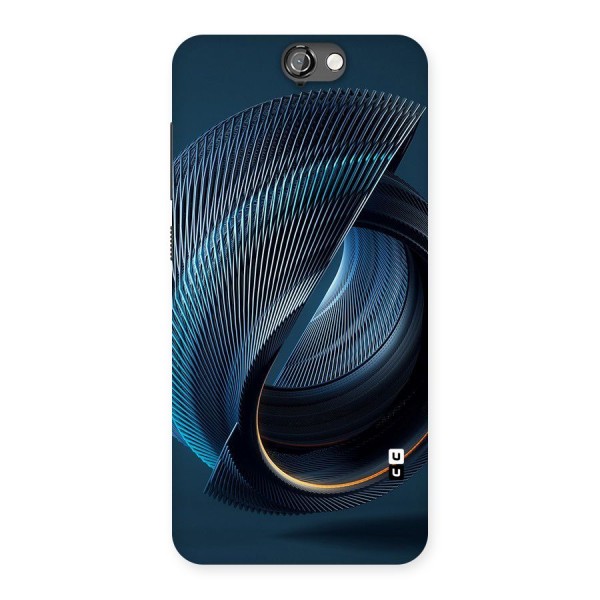 Digital Circle Pattern Back Case for HTC One A9