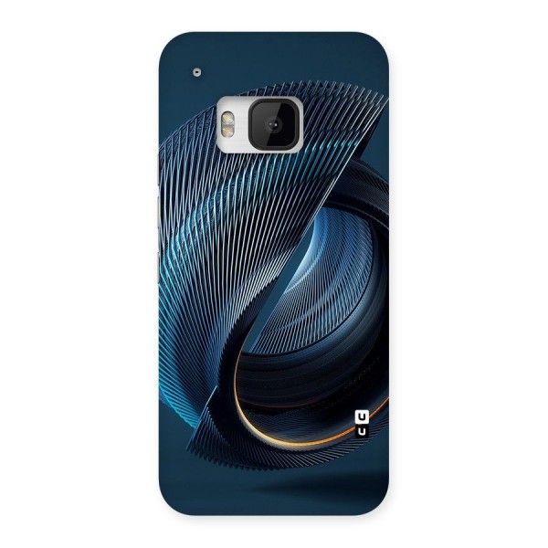 Digital Circle Pattern Back Case for HTC One M9