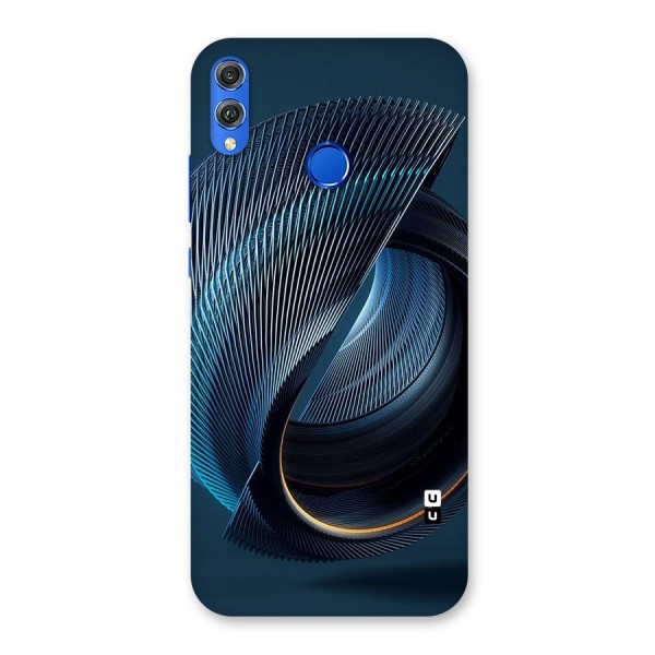 Digital Circle Pattern Back Case for Honor 8X