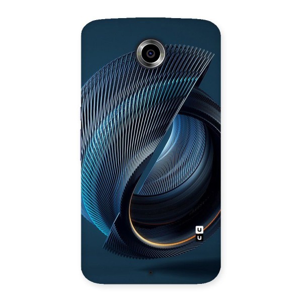 Digital Circle Pattern Back Case for Nexsus 6