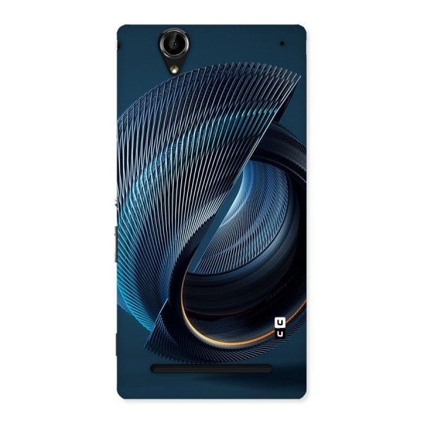 Digital Circle Pattern Back Case for Sony Xperia T2