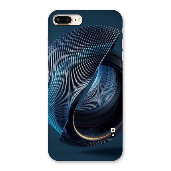 Digital Circle Pattern Back Case for iPhone 8 Plus