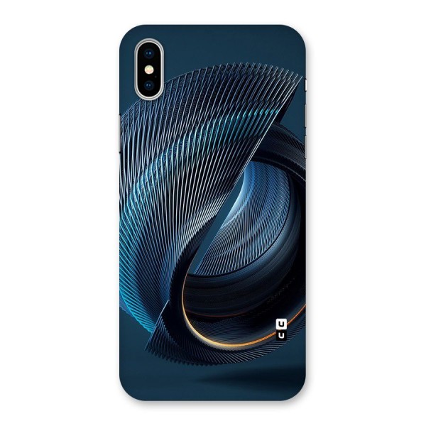 Digital Circle Pattern Back Case for iPhone X