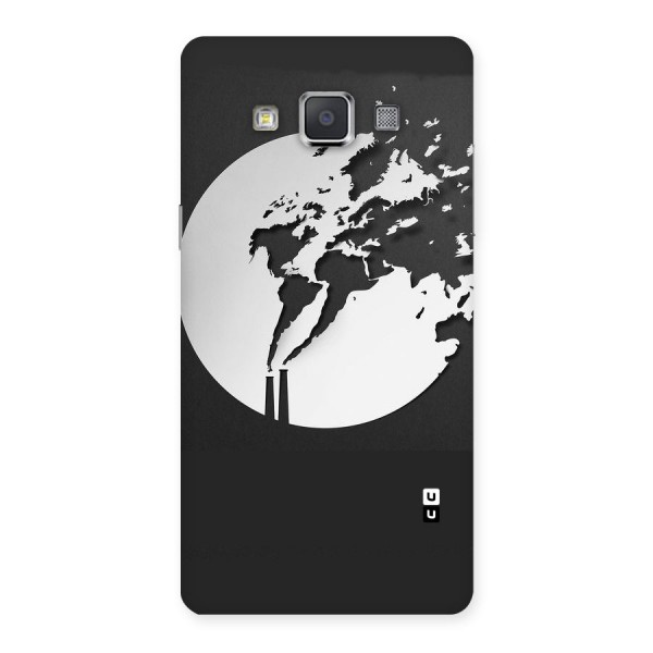 Disorted Design Black Back Case for Galaxy Grand 3