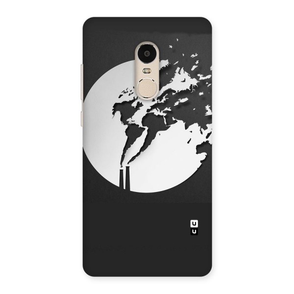 Disorted Design Black Back Case for Xiaomi Redmi Note 4