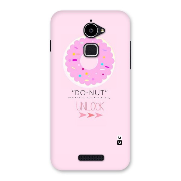 Do-Nut Unlock Back Case for Coolpad Note 3 Lite