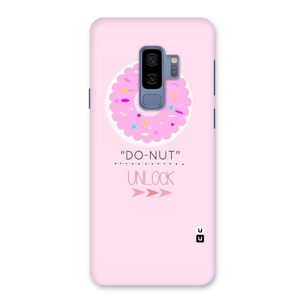 Do-Nut Unlock Back Case for Galaxy S9 Plus