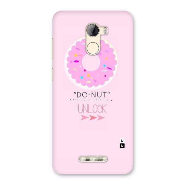 Do-Nut Unlock Back Case for Gionee A1 LIte