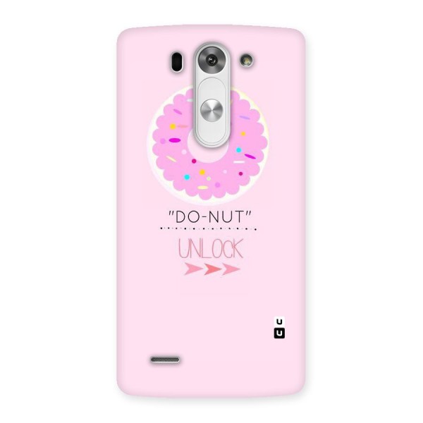 Do-Nut Unlock Back Case for LG G3 Beat