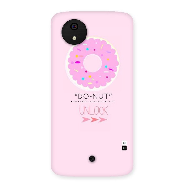 Do-Nut Unlock Back Case for Micromax Canvas A1