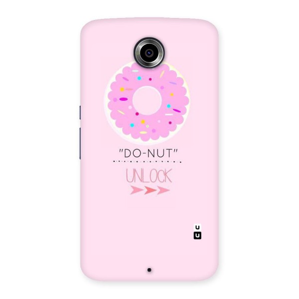 Do-Nut Unlock Back Case for Nexsus 6