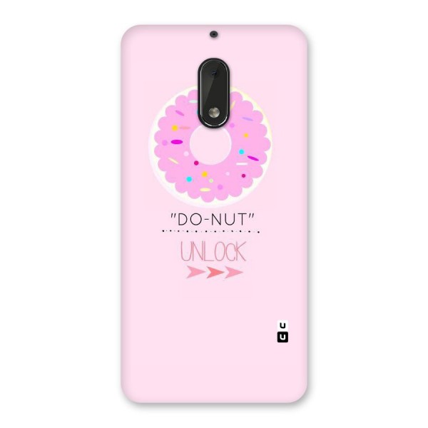 Do-Nut Unlock Back Case for Nokia 6