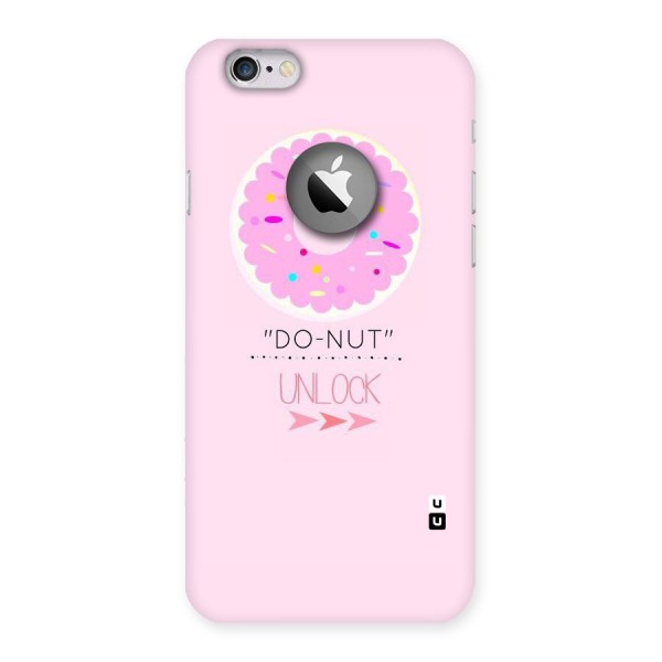 Do-Nut Unlock Back Case for iPhone 6 Logo Cut