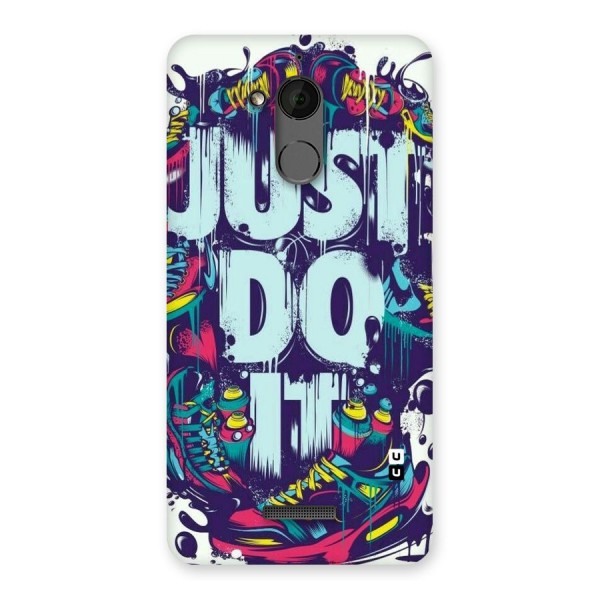 Do It Abstract Back Case for Coolpad Note 5