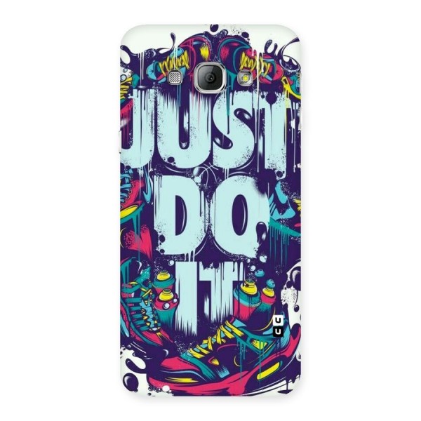 Do It Abstract Back Case for Galaxy A8