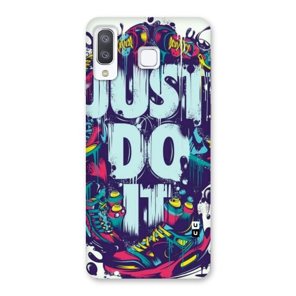 Do It Abstract Back Case for Galaxy A8 Star